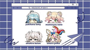 This is the Avatar Image for the Yukihana Lamy (Hololive jp gen 5) AI Voice and Text to Speech Generator